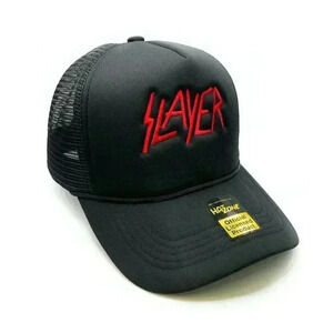 Slayer Mesh Trucker Snapback (Black)